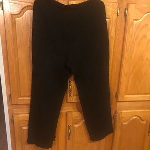Two pairs st john Knit pants one floor length one pair cropped